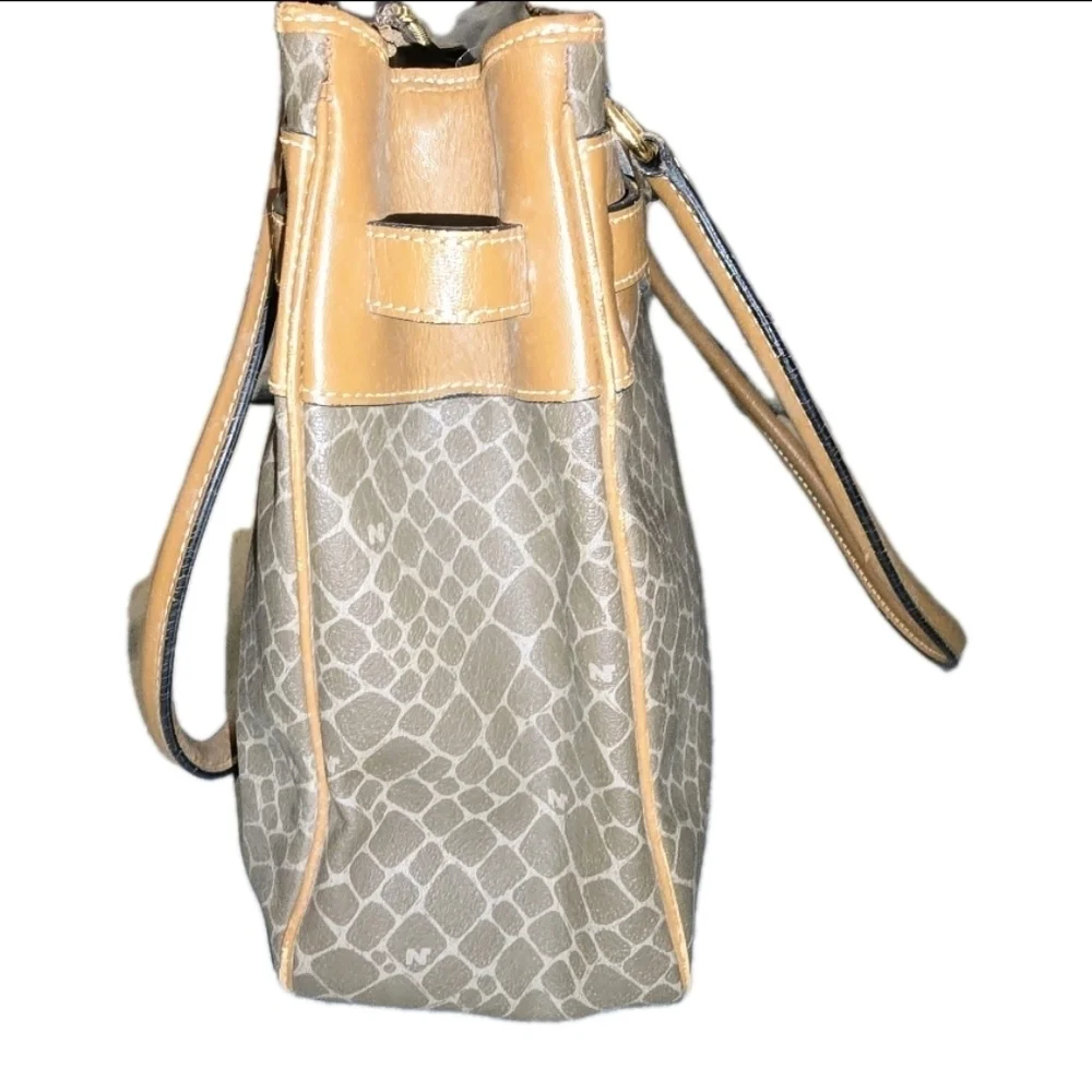 Classic Nina Ricci Tan and Brown Women's Bag - Picture 5 of 7